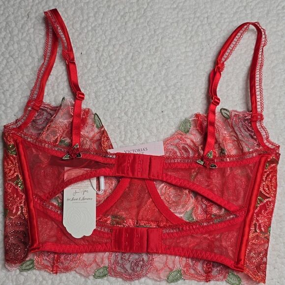1185 NWT For Love & Lemons Gene Bra Sz 32DD - Picture 4 of 6